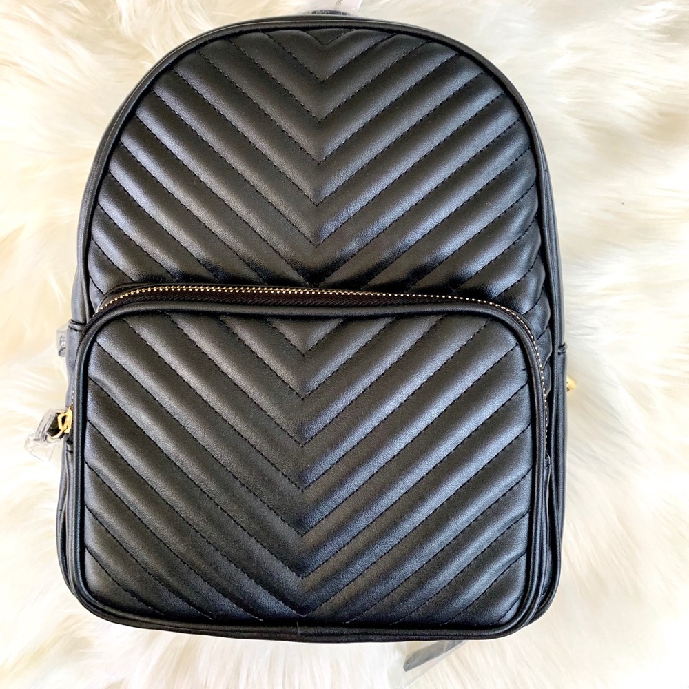 BCBG Amelia black backpack